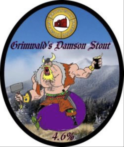 Brunswick Brewing Co. Grimwald's Damson Stout