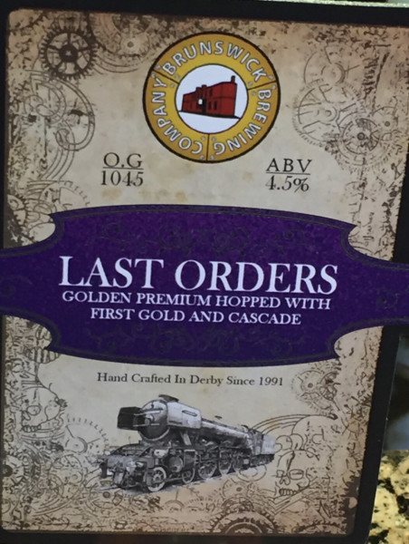 Brunswick Brewing Co. Last Orders