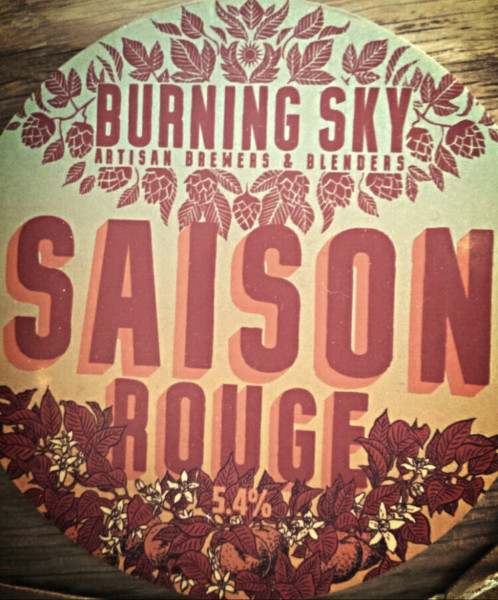Burning Sky Brewery Saison Rouge