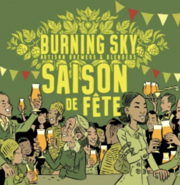 Burning Sky Brewery Saison de Fete 2017