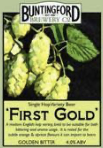 Buntingford Brewery First Gold