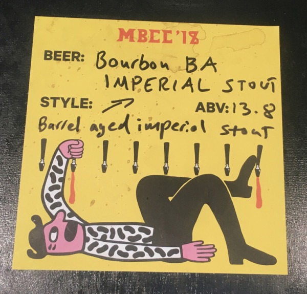 Buxton Brewery Bourbon BA Imperial Stout