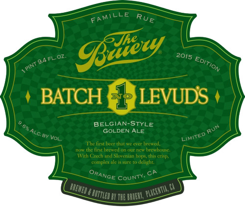 The Bruery Batch No. 1 Levud's