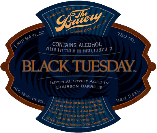 The Bruery Black Tuesday (2013)