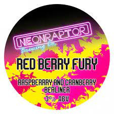 Neon Raptor Brewing Co. Red Berry Fury