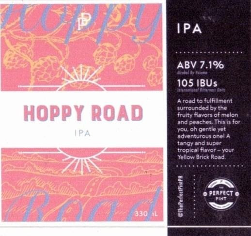 The Perfect Pint Hoppy Road IPA