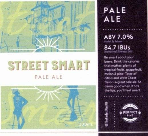 The Perfect Pint Street Smart Pale Ale