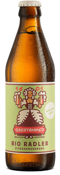 Trumer Privatbrauerei Obertrumer Bio Radler Zitronenverbene