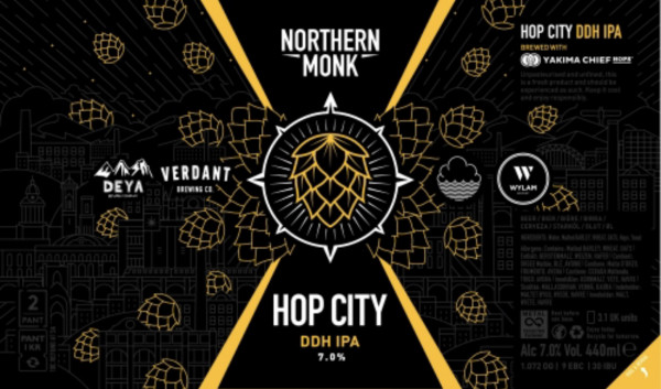 Northern Monk Brew Co. Hop City 2019 DDH IPA