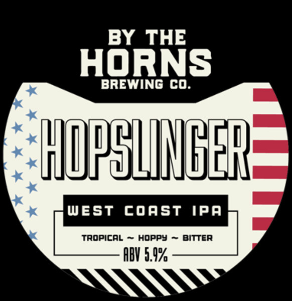 By The Horns Brewing Co. Hopslinger American IPA