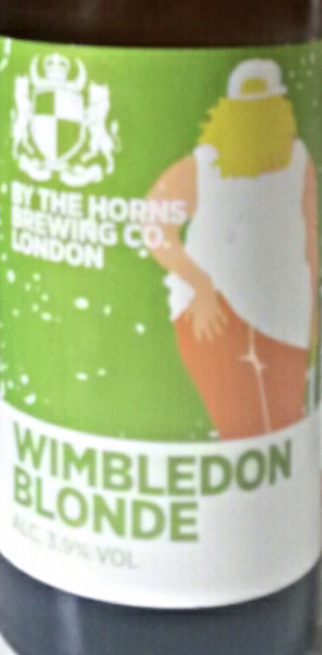 By The Horns Brewing Co. Wimbledon Blonde