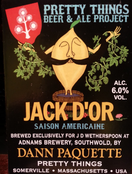 J D Wetherspoon Jack D'Or