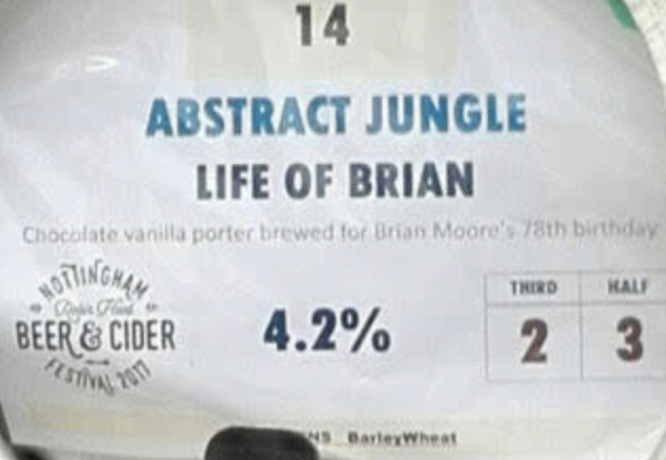 Abstract Jungle Brewery Life of Brian