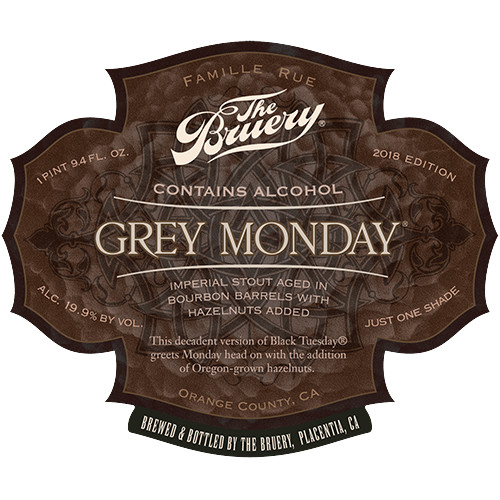 The Bruery Grey Monday (2018)