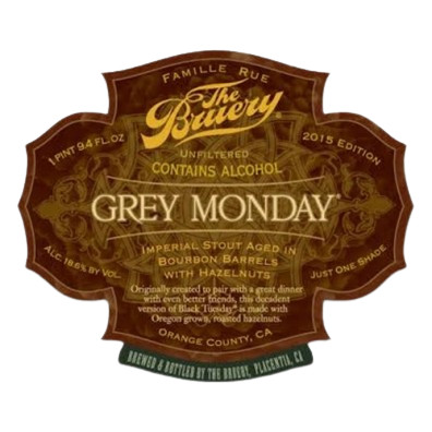 The Bruery Grey Monday (2015)