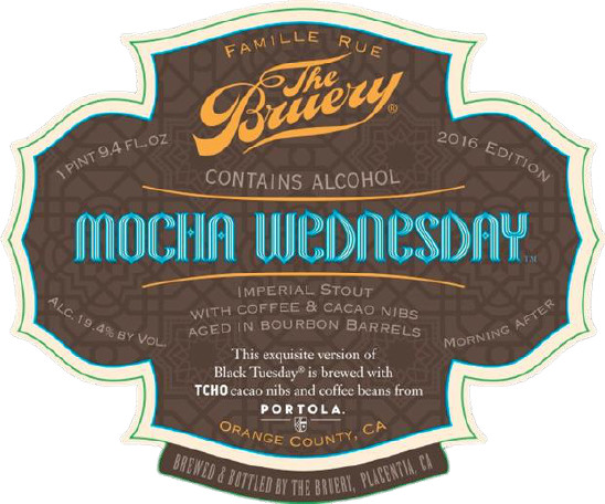 The Bruery Mocha Wednesday (2016)