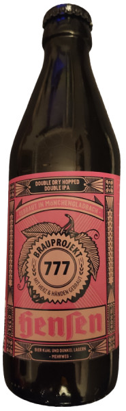 Hensen Brauerei Double Dry Hopped Double IPA (2021)