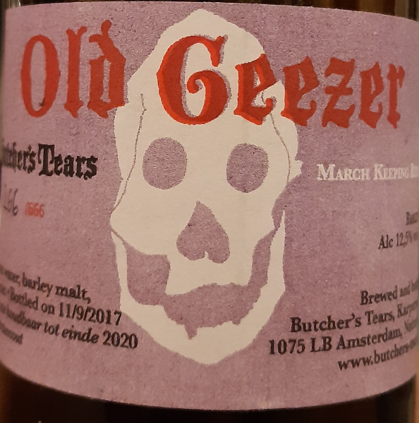 Butcher's Tears Old Geezer (12,5% - 2017)