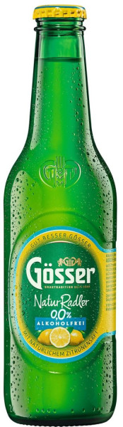 Gösser NaturRadler 0,0% Alkoholfrei