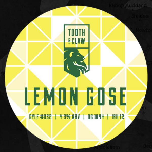 Tooth & Claw Lemon Gose