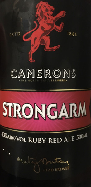 Camerons Brewery (UK) Strongarm (Bottle & Keg)