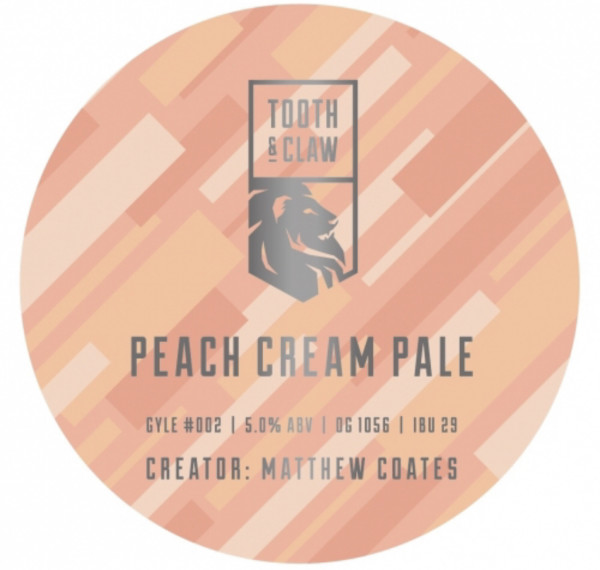 Tooth & Claw Peach Cream Pale