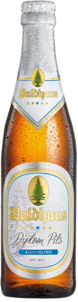 Privatbrauerei Waldhaus Diplom Pils Alkoholfrei