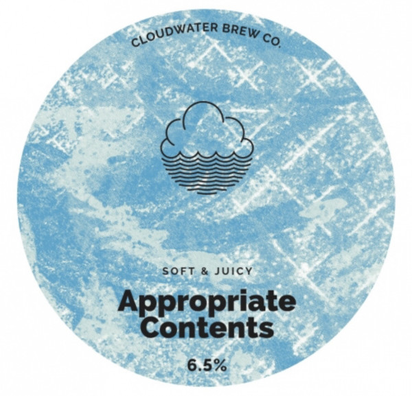 Cloudwater Brew Co Appropriate Contents