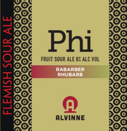 Brouwerij Alvinne Phi Rabarber / Rhubarb
