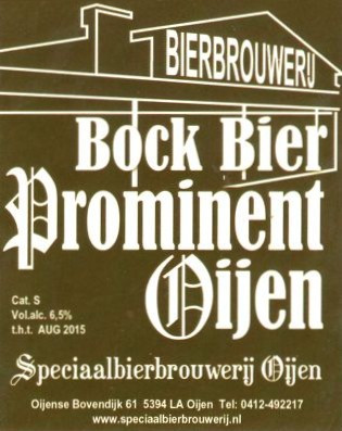 Bierbrouwerij Oijen Prominent Bock Bier