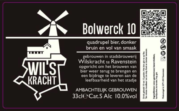 Wilskracht Stadsbrouwerij Ravenstein Bolwerck 10