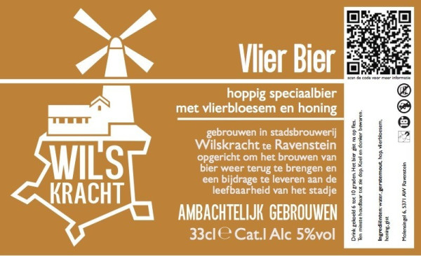 Wilskracht Stadsbrouwerij Ravenstein Vlier Bier