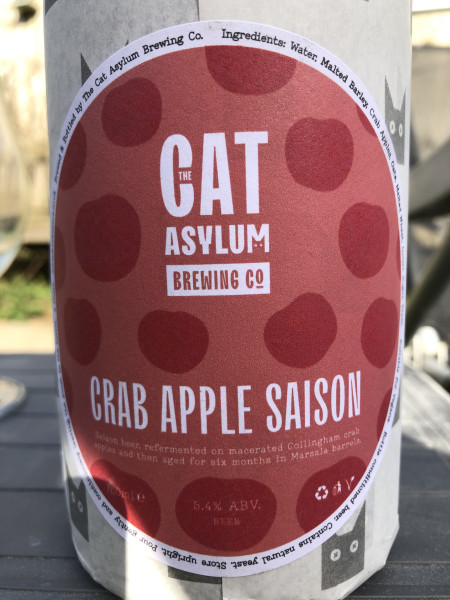 Cat Asylum Brewing Crab Apple Saison