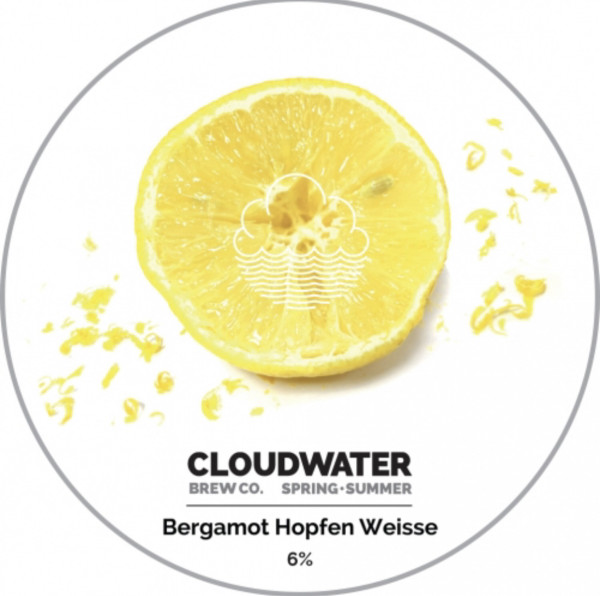 Cloudwater Brew Co Spring + Summer - HopfenWeisse Bergamot