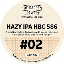 The Garden Brewery Hazy IPA HBC 586 (#2)