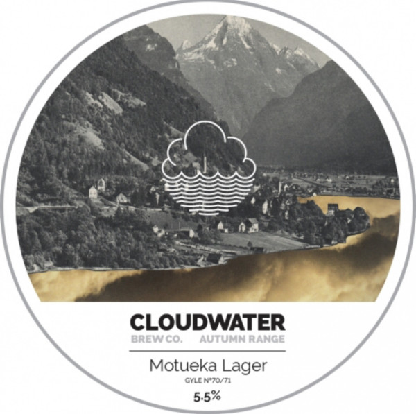 Cloudwater Brew Co Autumn Range - Lager Motueka