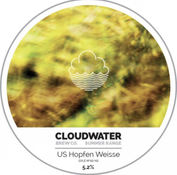 Cloudwater Brew Co Summer Range - US Hopfen Weisse