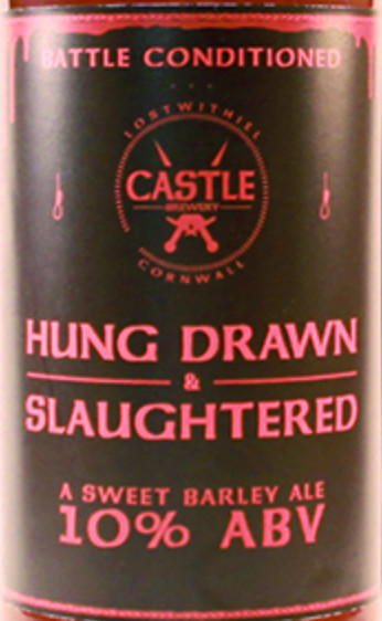 Castle Brewery Hung Drawn and Slaughtered