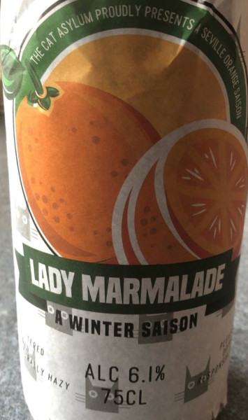 Cat Asylum Brewing Lady Marmalade