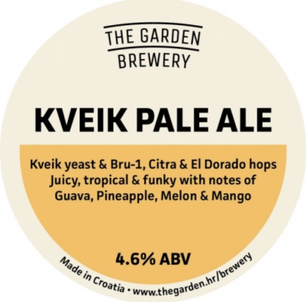 The Garden Brewery Kveik Pale Ale