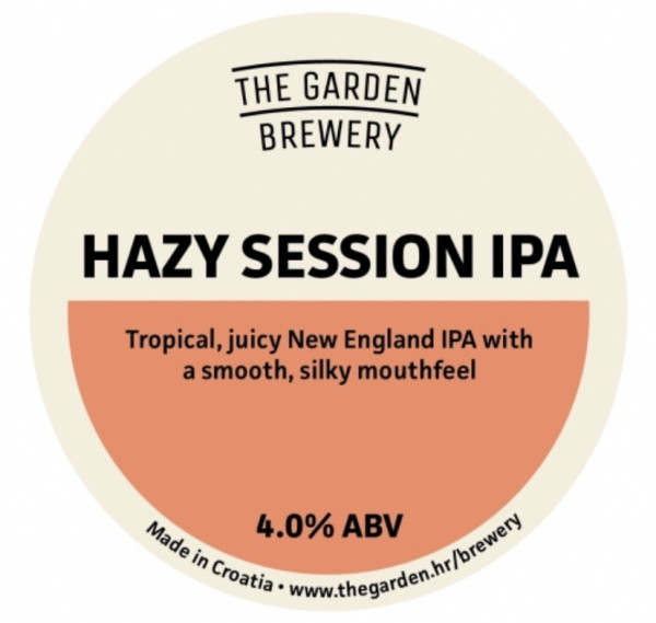 The Garden Brewery Hazy Session IPA