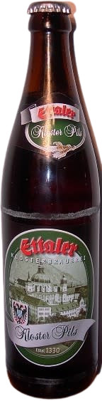 Klosterbrauerei Ettal (Ettaler) Kloster Pilsener