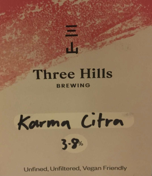 Three Hills Brewing Karma Citra