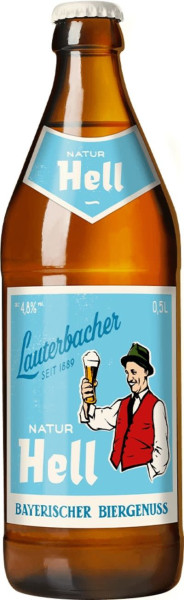 Privatbrauerei Lauterbach L. Ehnle (Lauterbacher) Natur Hell