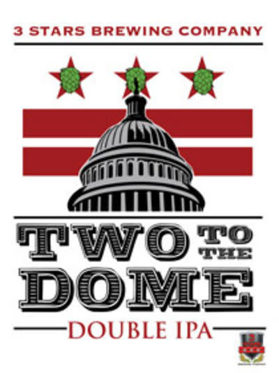 3 Stars Brewing Company Two To The Dome