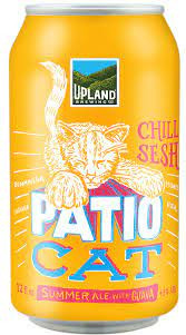 Upland Brewing Company Patio Cat