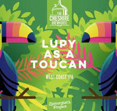 Cheshire Brewhouse Lupy as a Toucan