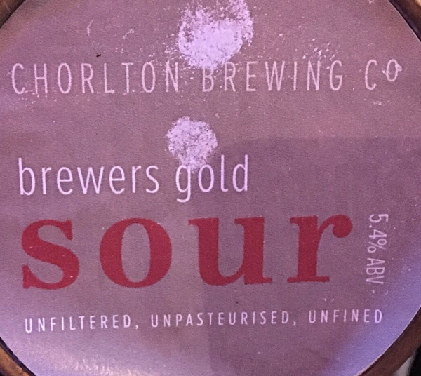 Chorlton Brewing Company Brewers Gold Sour