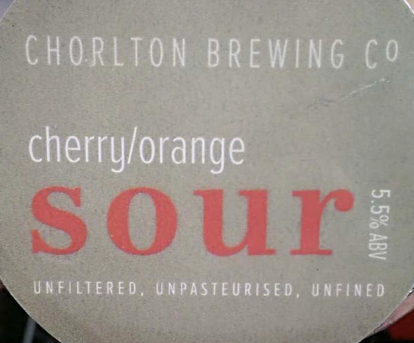 Chorlton Brewing Company Cherry Orange Sour
