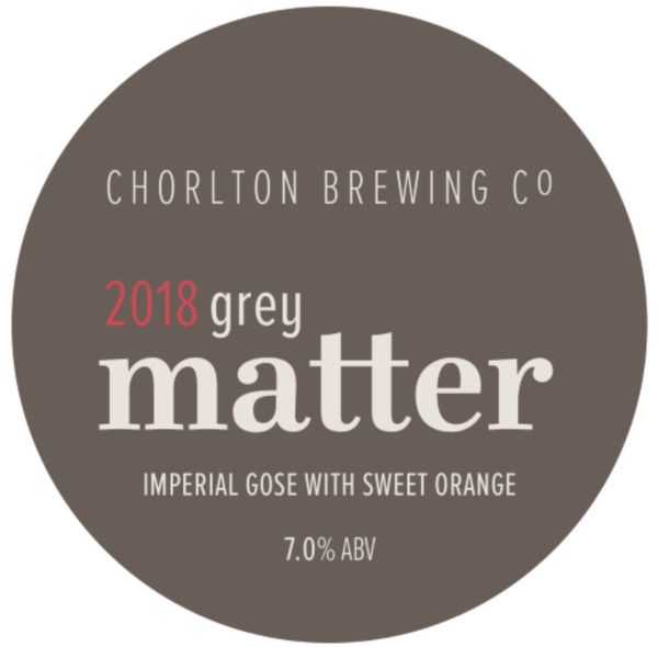 Chorlton Brewing Company Grey Matter 2018